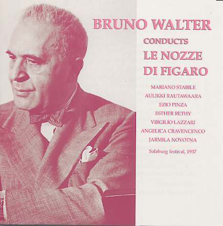 廃盤 ワルター モーツァルト フィガロの結婚 ウィーン・フィル 国立歌劇場 ピンツァ ザルツブルク 1937 ブルーノ Mozart Figaro Walter